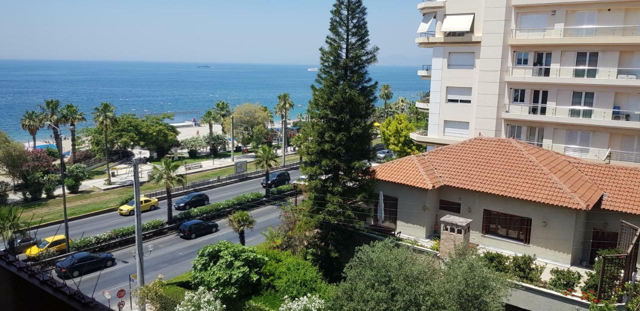 Perfect Beachfront Apartment Athen Exterior foto